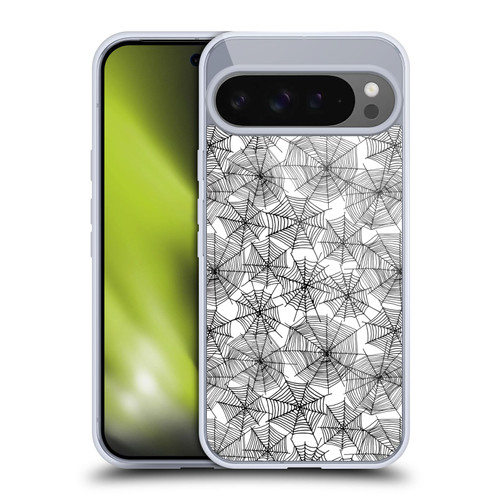 Andrea Lauren Design Assorted Spider Webs Soft Gel Case for Google Pixel 9 Pro XL