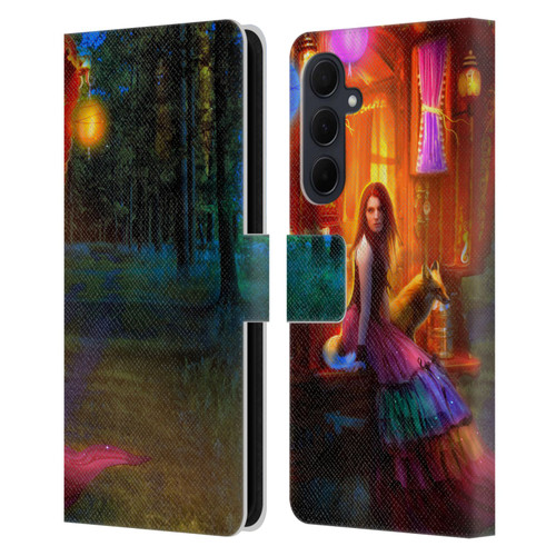 Aimee Stewart Fantasy Wanderlust Leather Book Wallet Case Cover For Samsung Galaxy A35 5G