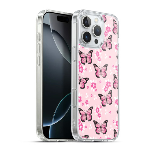 Andrea Lauren Design Lady Like Butterfly Soft Gel Case for Apple iPhone 16 Pro Max & MagSafe