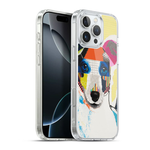 Michel Keck Dogs Whippet Soft Gel Case for Apple iPhone 16 Pro Max & MagSafe