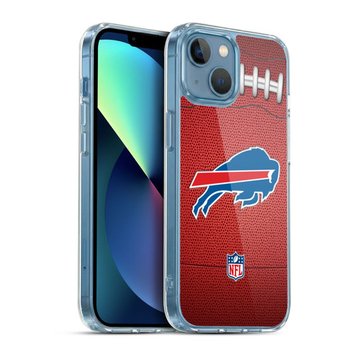 NFL Buffalo Bills Graphics Football Soft Gel Case for Apple iPhone 13 Mini & MagSafe