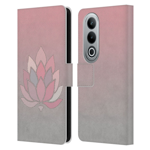 LebensArt Pastels Lotus Leather Book Wallet Case Cover For OPPO OnePlus Ace 3V 5G