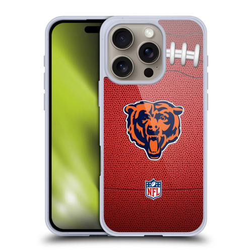 NFL Chicago Bears Graphics Football Soft Gel Case for Apple iPhone 16 Pro NFL Chicago Bears Graphics Football Soft Gel Case for Apple iPhone 16 Pro
