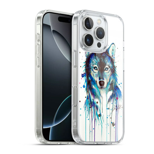 Pixie Cold Animals Ice Wolf Soft Gel Case for Apple iPhone 16 Pro & MagSafe