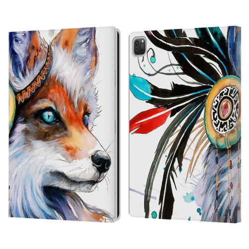 Pixie Cold Animals Fox Leather Book Wallet Case Cover For Apple iPad Pro 13 M4 2024