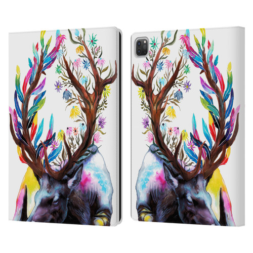 Pixie Cold Animals Memories Leather Book Wallet Case Cover For Apple iPad Pro 13 M4 2024