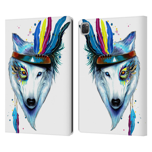 Pixie Cold Animals Warrior Leather Book Wallet Case Cover For Apple iPad Pro 13 M4 2024