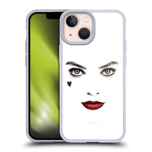 Birds of Prey DC Comics Graphics Harley Hearts Soft Gel Case for Apple iPhone 13 Mini