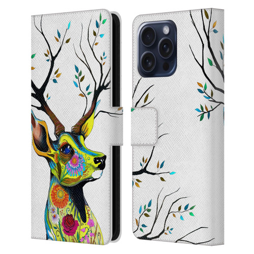 Pixie Cold Animals King Of The Forest Leather Book Wallet Case Cover For Apple iPhone 16 Pro Max