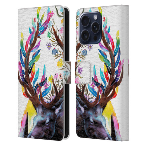 Pixie Cold Animals Memories Leather Book Wallet Case Cover For Apple iPhone 16 Pro Max