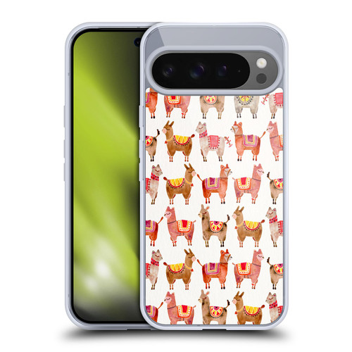 Cat Coquillette Animals Alpacas Soft Gel Case for Google Pixel 9 Pro XL