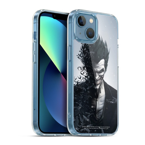 Batman Arkham Origins Key Art Joker Soft Gel Case for Apple iPhone 13 Mini & MagSafe