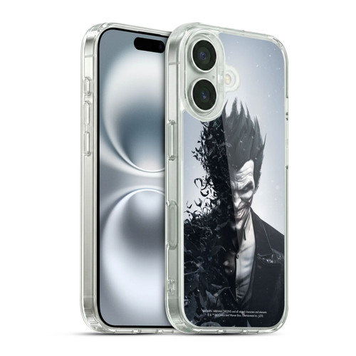 Batman Arkham Origins Key Art Joker Soft Gel Case for Apple iPhone 16 & MagSafe
