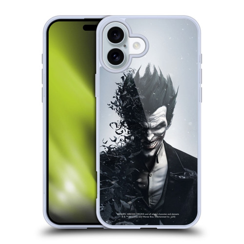 Batman Arkham Origins Key Art Joker Soft Gel Case for Apple iPhone 16 Plus Batman Arkham Origins Key Art Joker Soft Gel Case for Apple iPhone 16 Plus