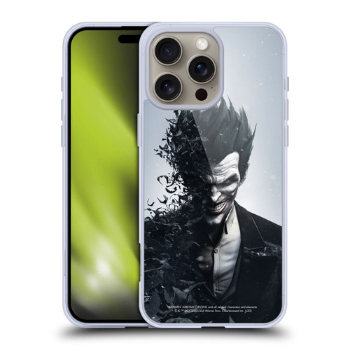 Batman Arkham Origins Key Art Joker Soft Gel Case for Apple iPhone 16 Pro Max