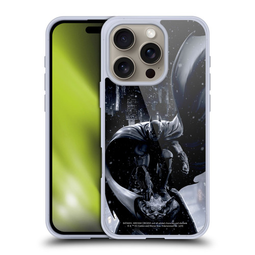 Batman Arkham Origins Key Art Batman Soft Gel Case for Apple iPhone 16 Pro
