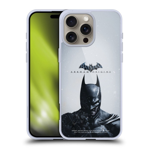 Batman Arkham Origins Key Art Poster Soft Gel Case for Apple iPhone 16 Pro Max