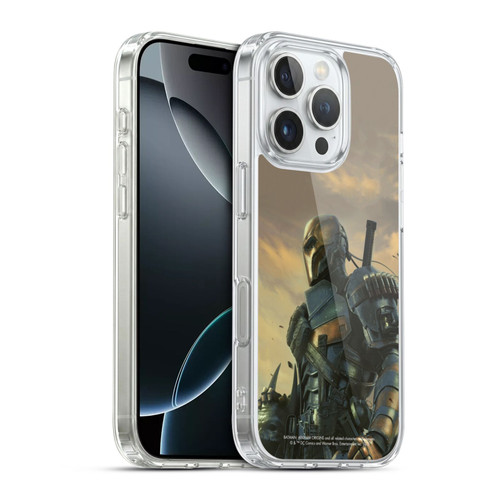 Batman Arkham Origins Key Art Deathstroke 2 Soft Gel Case for Apple iPhone 16 Pro & MagSafe