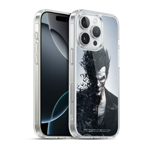 Batman Arkham Origins Key Art Joker Soft Gel Case for Apple iPhone 16 Pro & MagSafe