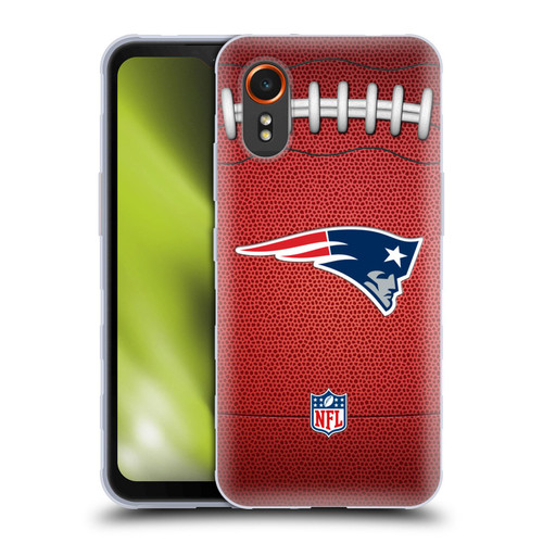 NFL New England Patriots Graphics Football Soft Gel Case for Samsung Galaxy Xcover7 5G