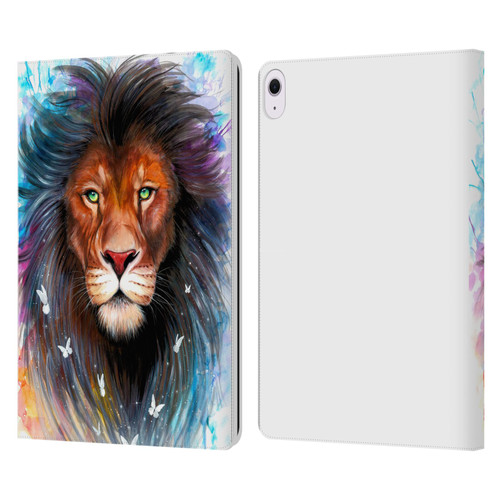 Pixie Cold Cats Sacred King Leather Book Wallet Case Cover For Apple iPad Air 13 2024