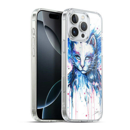 Pixie Cold Cats Space Soft Gel Case for Apple iPhone 16 Pro Max & MagSafe