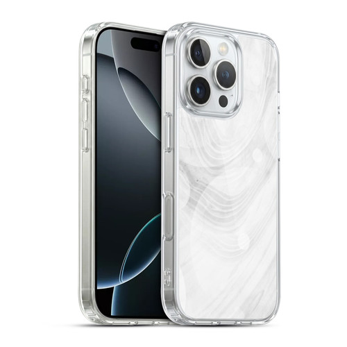 Alyn Spiller Marble White Soft Gel Case for Apple iPhone 16 Pro & MagSafe