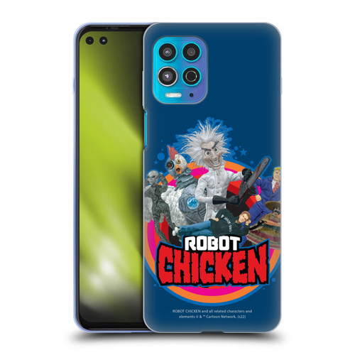 Robot Chicken Graphics Characters Soft Gel Case for Motorola Moto G100