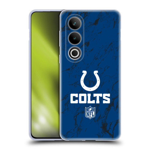 NFL Indianapolis Colts Graphics Coloured Marble Soft Gel Case for OPPO OnePlus Ace 3V 5G
