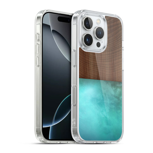Alyn Spiller Wood & Resin Blocking Soft Gel Case for Apple iPhone 16 Pro & MagSafe