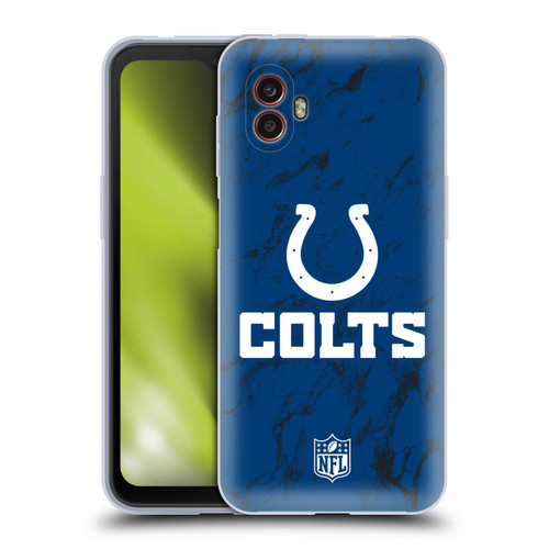 NFL Indianapolis Colts Graphics Coloured Marble Soft Gel Case for Samsung Galaxy Xcover6 Pro/Pro2