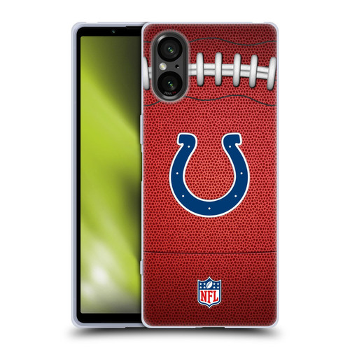 NFL Indianapolis Colts Graphics Football Soft Gel Case for Sony Xperia 5 V 5G