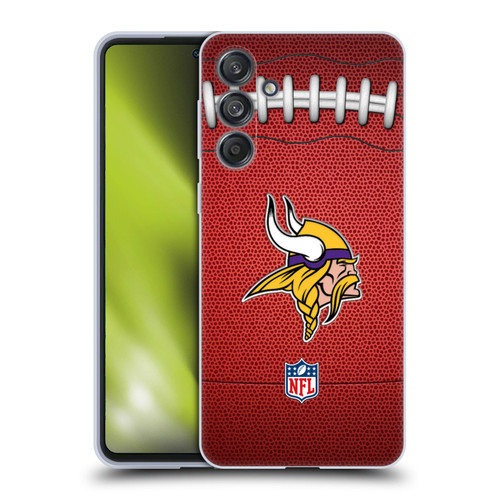 NFL Minnesota Vikings Graphics Football Soft Gel Case for Samsung Galaxy M55 5G