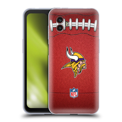 NFL Minnesota Vikings Graphics Football Soft Gel Case for Samsung Galaxy Xcover6 Pro/Pro2