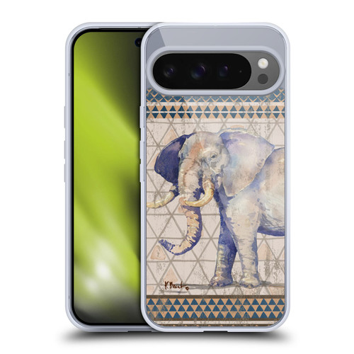 Paul Brent Animals Tribal Elephant Soft Gel Case for Google Pixel 9 Pro XL