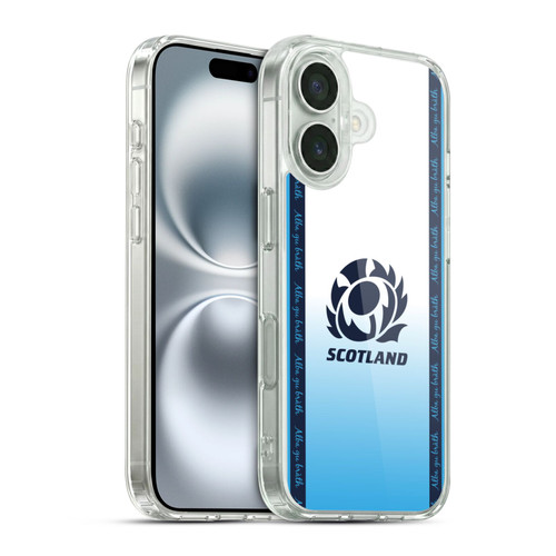 Scotland Rugby 2024/25 Crest Kit Away Soft Gel Case for Apple iPhone 16 & MagSafe