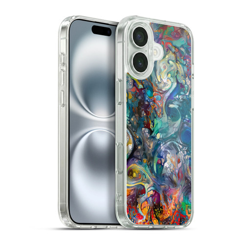 Cosmo18 Jupiter Fantasy Bloom Soft Gel Case for Apple iPhone 16 Plus & MagSafe