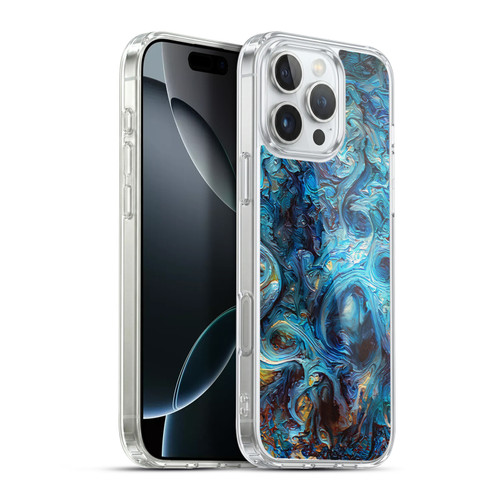 Cosmo18 Jupiter Fantasy Blue Soft Gel Case for Apple iPhone 16 Pro Max & MagSafe