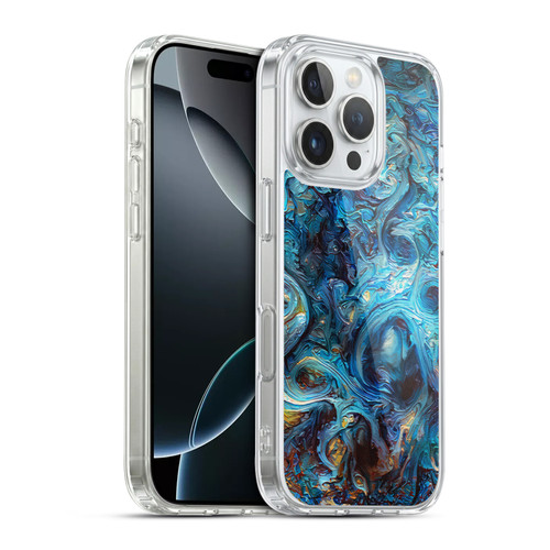 Cosmo18 Jupiter Fantasy Blue Soft Gel Case for Apple iPhone 16 Pro & MagSafe