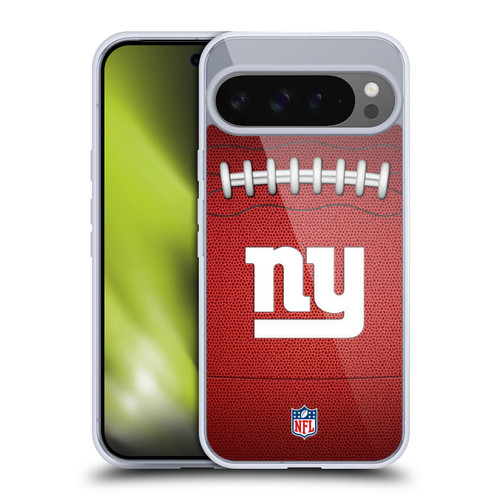 NFL New York Giants Graphics Football Soft Gel Case for Google Pixel 9 Pro XL