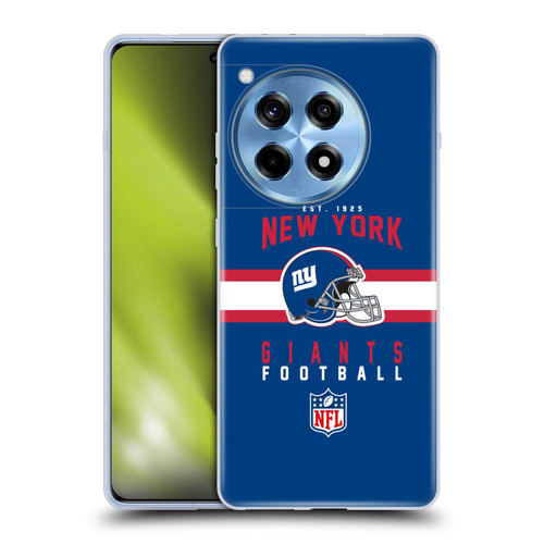 NFL New York Giants Graphics Helmet Typography Soft Gel Case for OPPO OnePlus Ace 3 5G