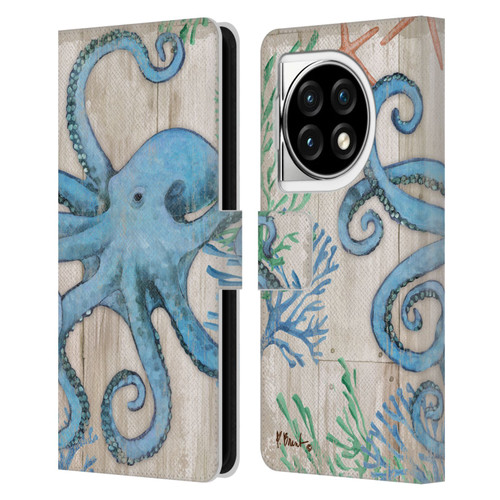 Paul Brent Coastal Sealife Leather Book Wallet Case Cover For OPPO OnePlus Ace 3 5G