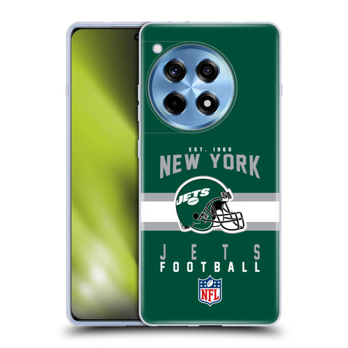 NFL New York Jets Graphics Helmet Typography Soft Gel Case for OPPO OnePlus Ace 3 5G