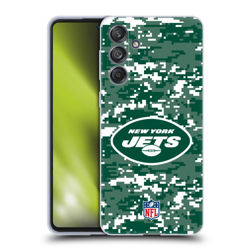NFL New York Jets Graphics Digital Camouflage Soft Gel Case for Samsung Galaxy M55 5G