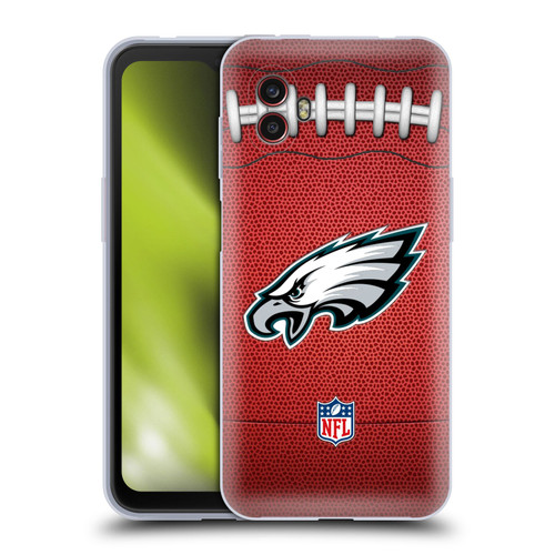 NFL Philadelphia Eagles Graphics Football Soft Gel Case for Samsung Galaxy Xcover6 Pro/Pro2