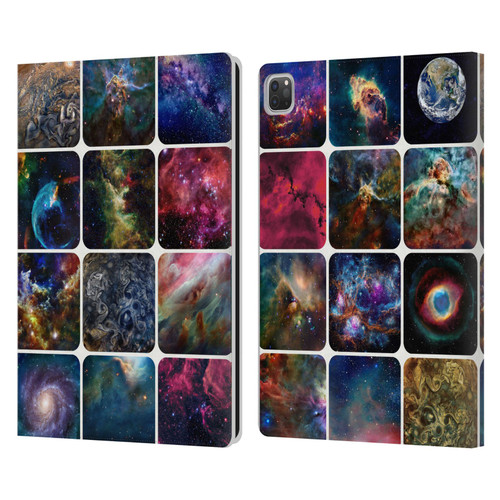 Cosmo18 Space The Amazing Universe Leather Book Wallet Case Cover For Apple iPad Pro 13 M4 2024
