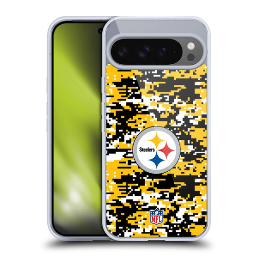 NFL Pittsburgh Steelers Graphics Digital Camouflage Soft Gel Case for Google Pixel 9 Pro XL NFL Pittsburgh Steelers Graphics Digital Camouflage Soft Gel Case for Google Pixel 9 Pro XL