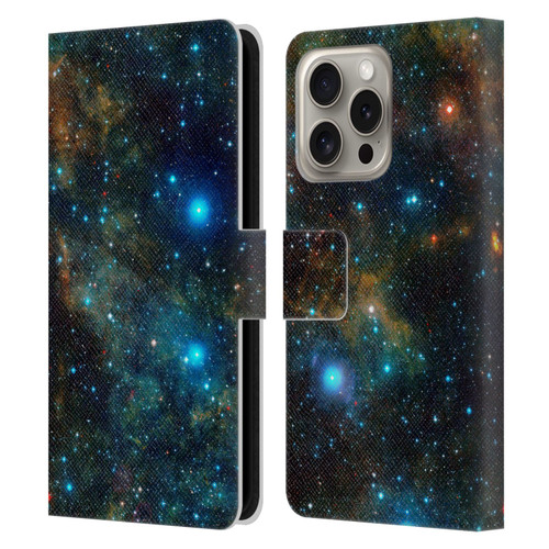 Cosmo18 Space Star Formation Leather Book Wallet Case Cover For Apple iPhone 16 Pro