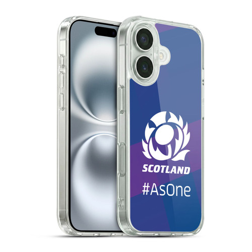 Scotland Rugby Logo 2 As One Soft Gel Case for Apple iPhone 16