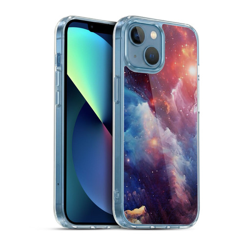 Cosmo18 Space Mysterious Space Soft Gel Case for Apple iPhone 13 Mini & MagSafe